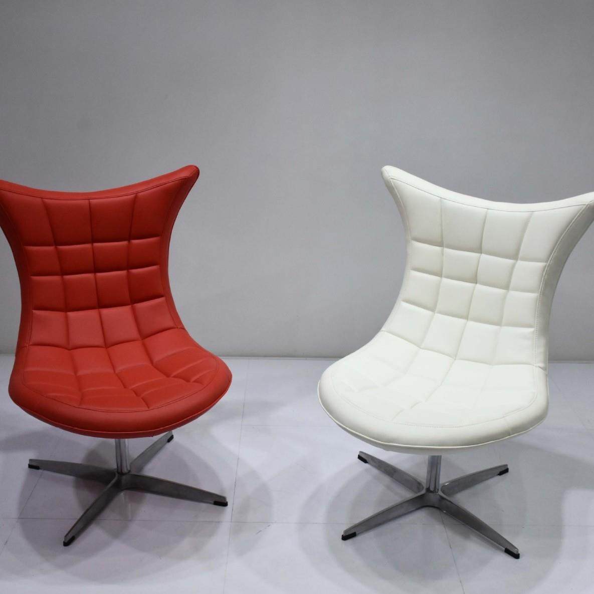 设计师单人沙发轻奢牛角椅北欧现代简约阳台客厅旋转休闲椅蜗牛椅,淘宝优惠券,粉丝福利购,淘宝优惠卷