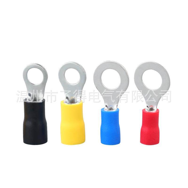 冷压端子RV2-5圆形预绝缘冷压端子O型接线端子1000只/包,淘宝优惠券,粉丝福利购,淘宝优惠卷