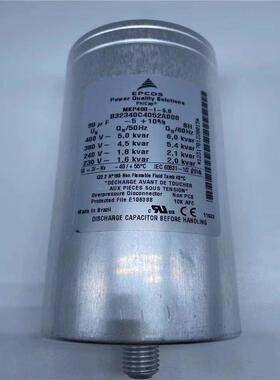 法拉C66R1307J202700330VAC300UF86*196mm油式交流滤波电容