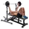 Adjustable weight bench squat rack weight rack barbell rack can be matched with dumbbell bench strength training squat rack
