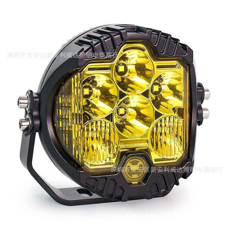 通用款新款牧马人5寸工作灯适用于任何SUV越野车辆前杠车,淘宝优惠券,粉丝福利购,淘宝优惠卷