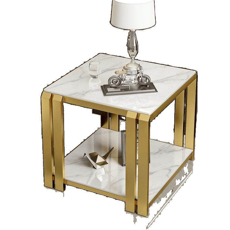 轻奢高端客厅岩板沙发边几边柜简约现代小茶几沙发边几角几床头,淘宝优惠券,粉丝福利购,淘宝优惠卷