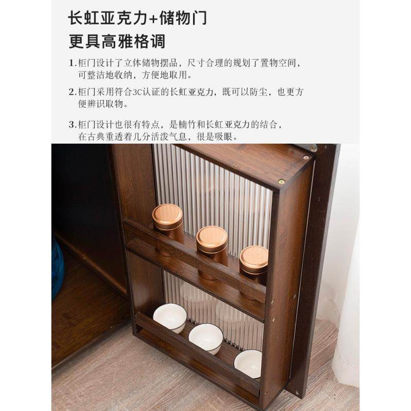 茶边柜客厅沙发边几小茶柜烧水茶吧柜办公室简约茶水柜水桶置,淘宝优惠券,粉丝福利购,淘宝优惠卷