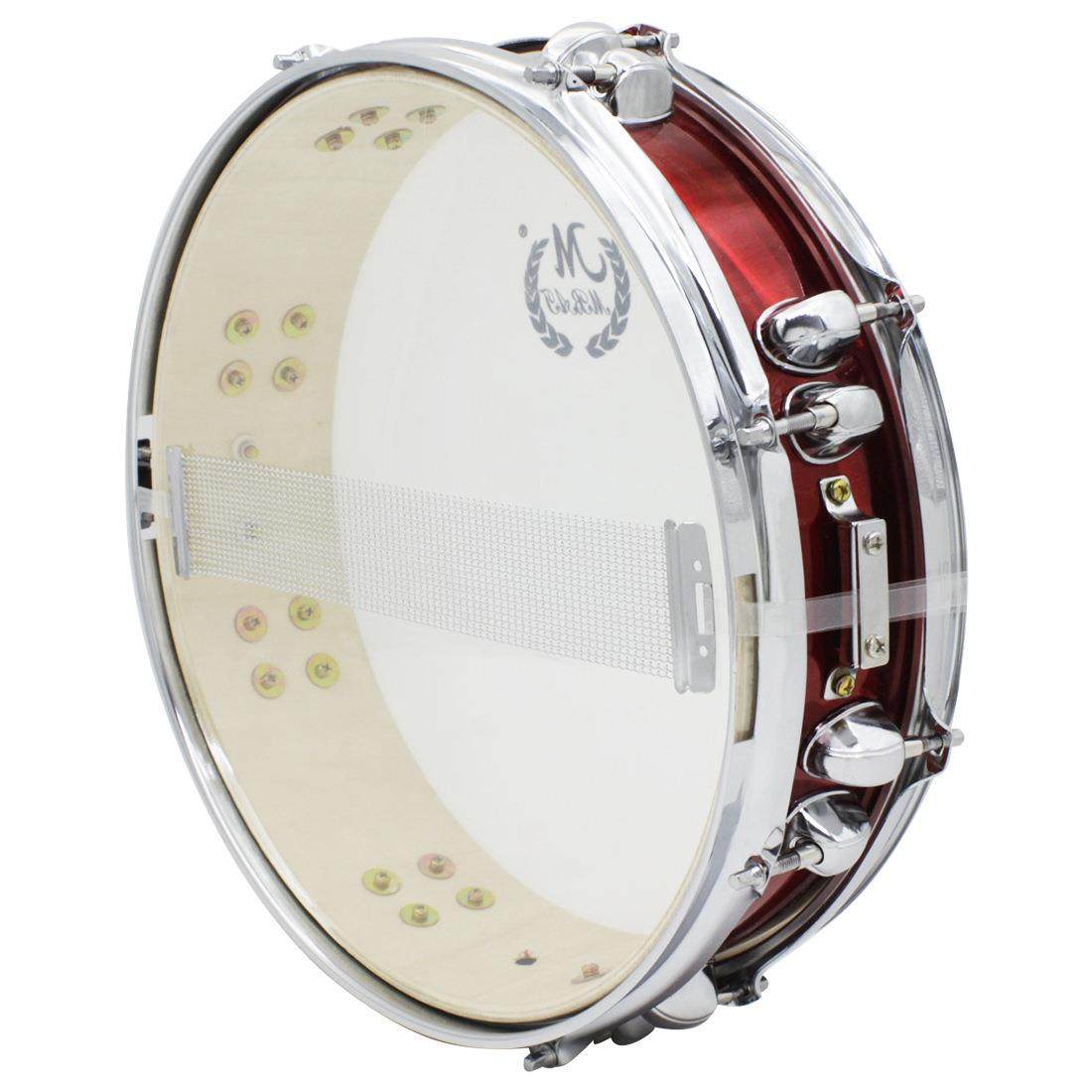 专业小军鼓14寸电镀小军鼓超薄行进鼓红色乐队演奏军鼓乐器鼓,淘宝优惠券,粉丝福利购,淘宝优惠卷