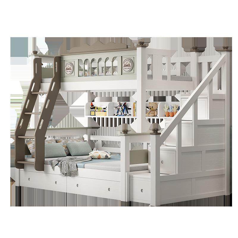 儿童上下床双层床两层全实木子母床双人上下铺多功能小户型高低床,淘宝优惠券,粉丝福利购,淘宝优惠卷