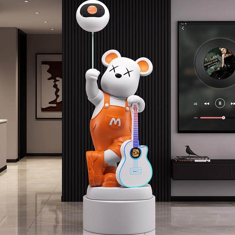 卡风S286通熊落地大摆件蓝牙响K歌麦克星空影灯音客厅沙投发旁装,淘宝优惠券,粉丝福利购,淘宝优惠卷