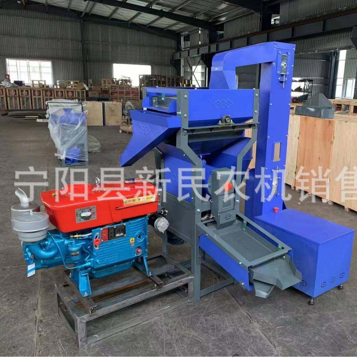 柴油机带动80型去石碾米机大米稻谷去石脱壳机每小时1200斤左右,淘宝优惠券,粉丝福利购,淘宝优惠卷