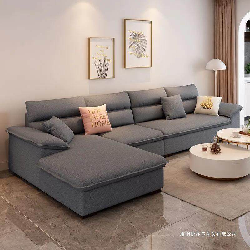 科技布沙发简约小户型家具客厅猫抓皮乳胶布艺沙发新款坚固,淘宝优惠券,粉丝福利购,淘宝优惠卷