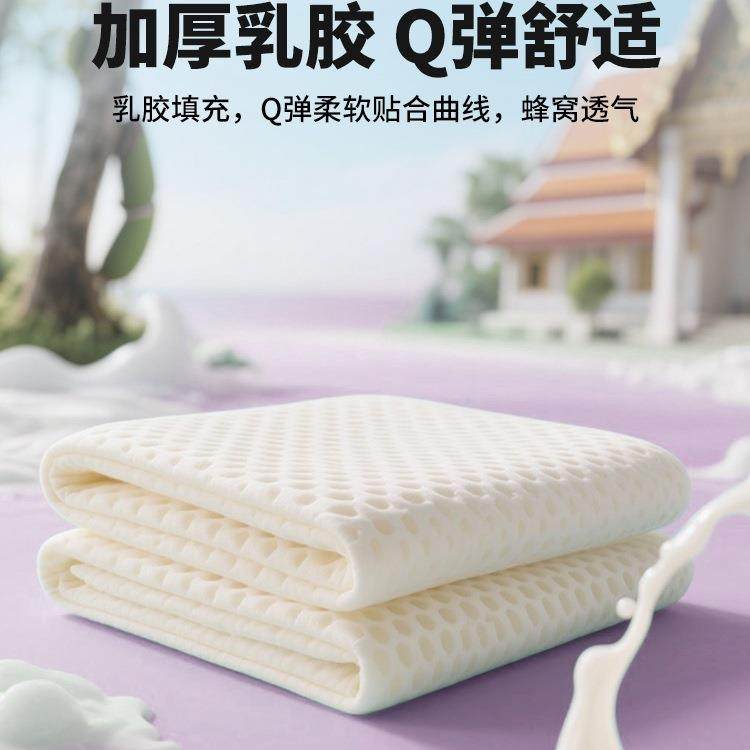 2025新款乳胶床垫宿舍床单单件学生软垫家用单人记忆棉被单被褥子,淘宝优惠券,粉丝福利购,淘宝优惠卷