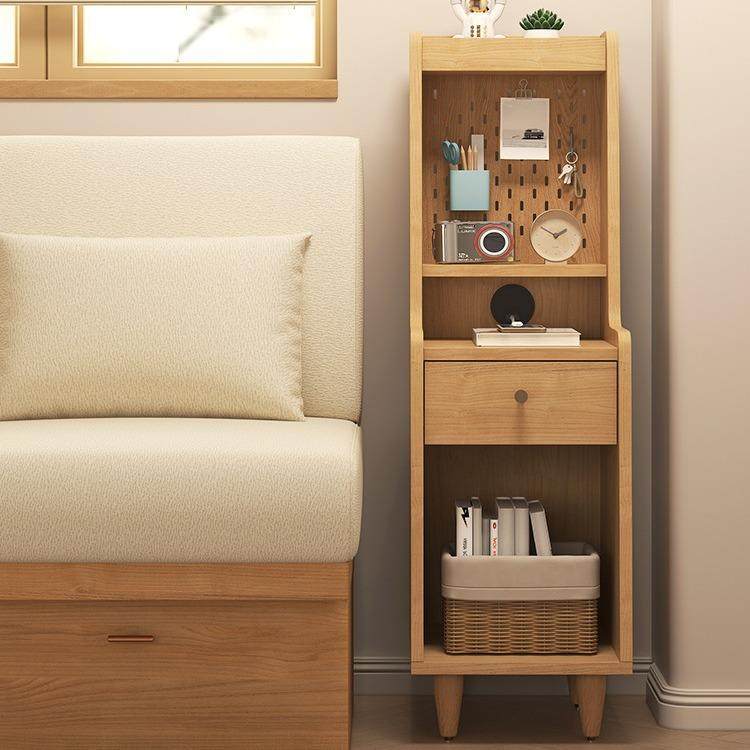 志光超窄床头柜小户型迷你床边柜储物柜置物架简易小型床边置物架,淘宝优惠券,粉丝福利购,淘宝优惠卷