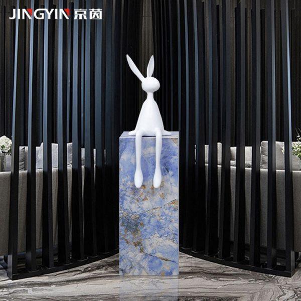 大理石底座酒店会所雕塑摆台客厅玄关电视柜沙发旁摆件基座石墩,淘宝优惠券,粉丝福利购,淘宝优惠卷