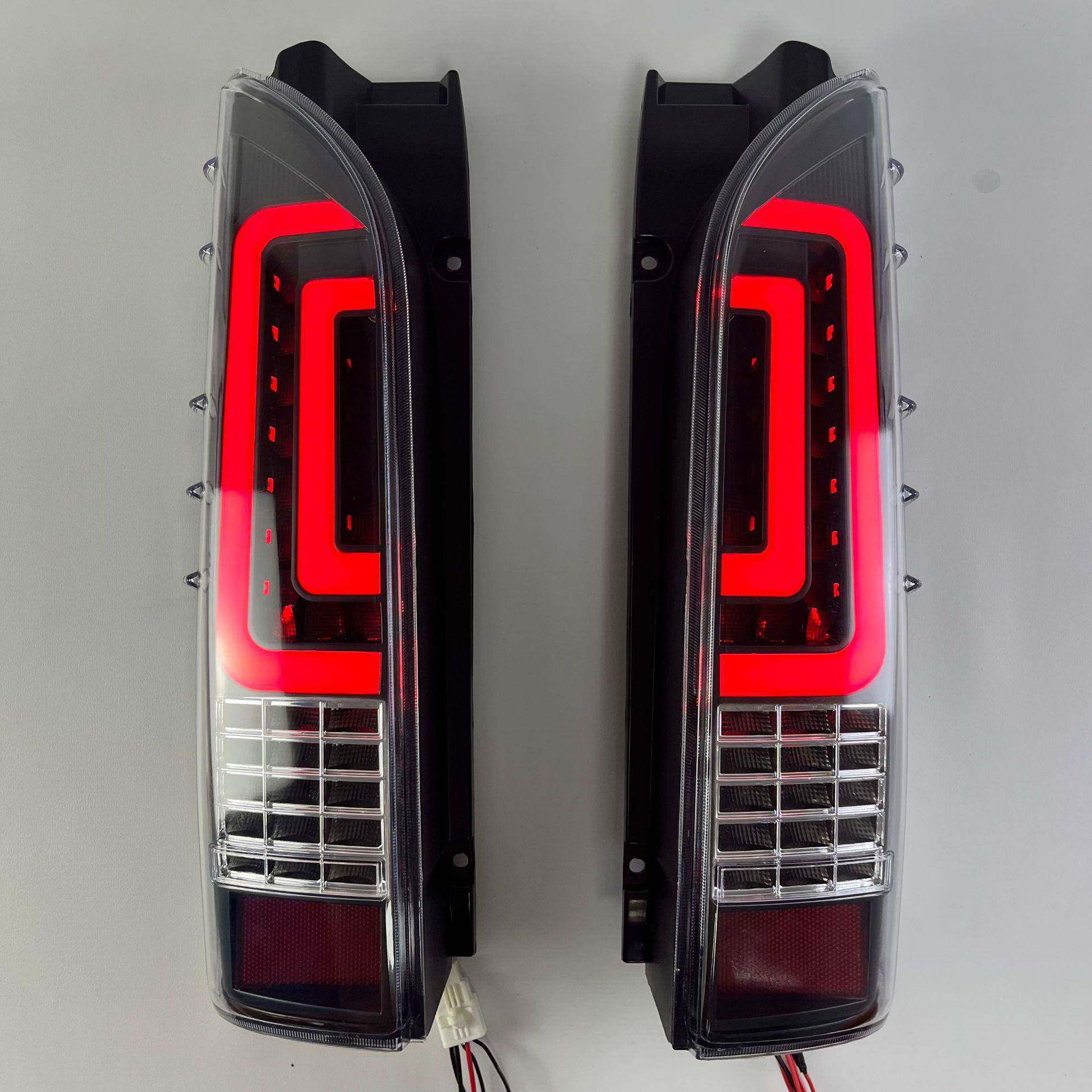 适用于05-18年丰田海狮HIACE200系LED尾灯刹车灯转向灯改装 - 图0