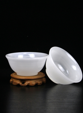 天然阿富汗玉石碗家居摆件吉祥乔迁送礼佳品