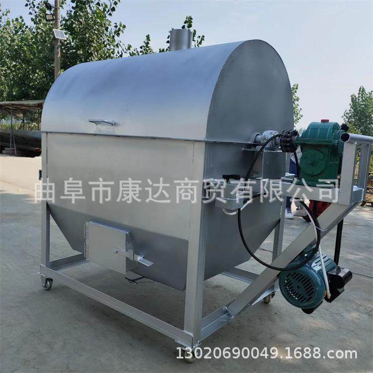 小型滚筒翻炒机不锈钢材质粮食面粉炒货机炒谷子板栗机器,淘宝优惠券,粉丝福利购,淘宝优惠卷