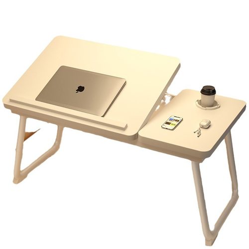 床上电脑小桌子可升降折叠卧室家用学生写字桌宿舍寝室懒人小桌板 - 图3