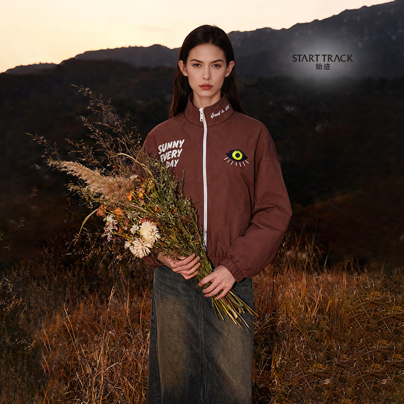 夹克外套女小个子短款美拉德上衣户外防风防水刺绣棒球新款爆款春,淘宝优惠券,粉丝福利购,淘宝优惠卷