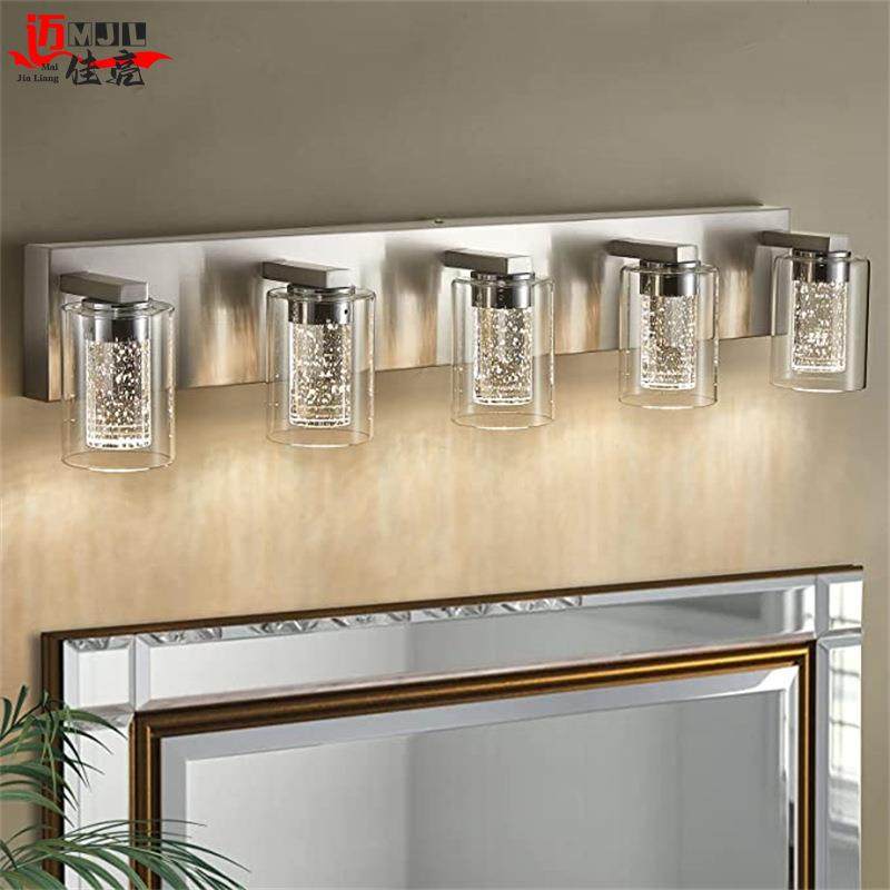 LED气泡柱镜前灯现代浴室壁灯简约梳妆台洗手间浴室过道走廊灯具,淘宝优惠券,粉丝福利购,淘宝优惠卷