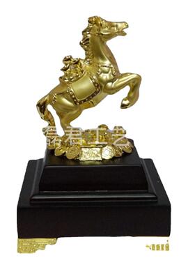 金马前程如生肖马马风水意摆xlj23028件办公室色客厅装饰铜工艺品