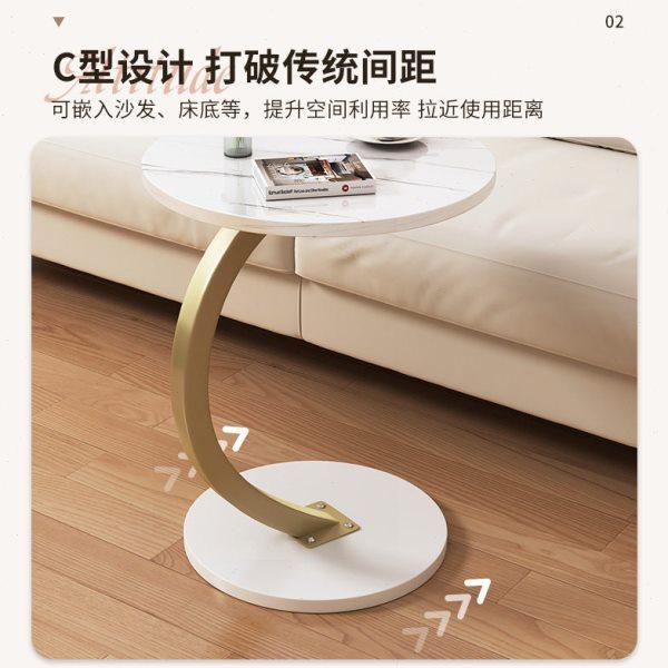 网红床边桌小圆桌子沙发边几置物架迷你茶几床头边桌现代简约卧室,淘宝优惠券,粉丝福利购,淘宝优惠卷