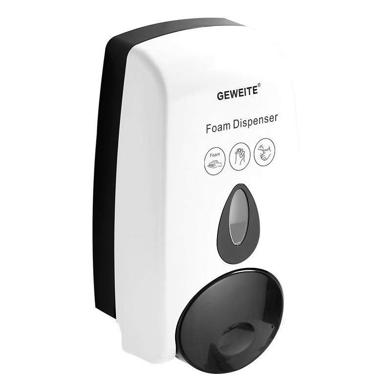 酒店卫生间按压式泡沫皂液器壁挂免打孔家用厨房厕所洗手液消毒机,淘宝优惠券,粉丝福利购,淘宝优惠卷