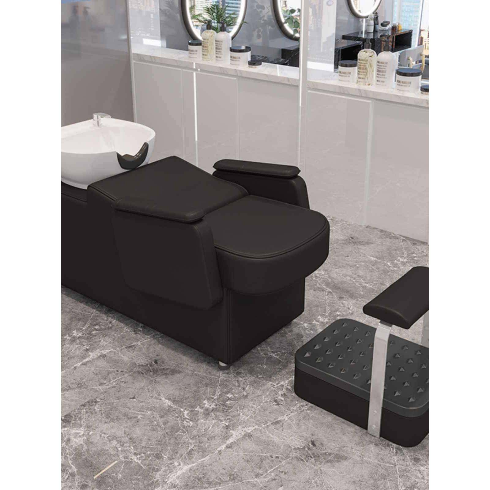 直销洗头床理发店发廊美发冲头床网红陶瓷盆冲水床,淘宝优惠券,粉丝福利购,淘宝优惠卷