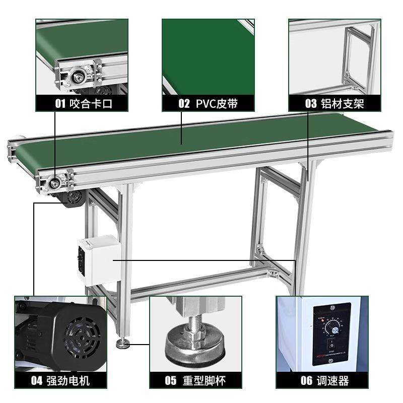 输送机流水线传送带快递物流爬坡机食品注塑机分拣皮带耐磨升级,淘宝优惠券,粉丝福利购,淘宝优惠卷