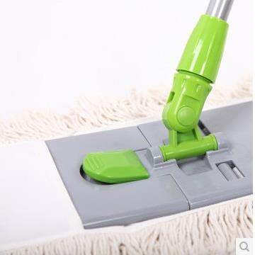 伊司达绿色45公分脚踏拖把棉纱拖把平板拖把套布木地板拖把包邮,淘宝优惠券,粉丝福利购,淘宝优惠卷