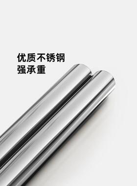 女装店靠墙壁货架服装店展示架落地式挂衣杆陈列架不锈钢衣服架子