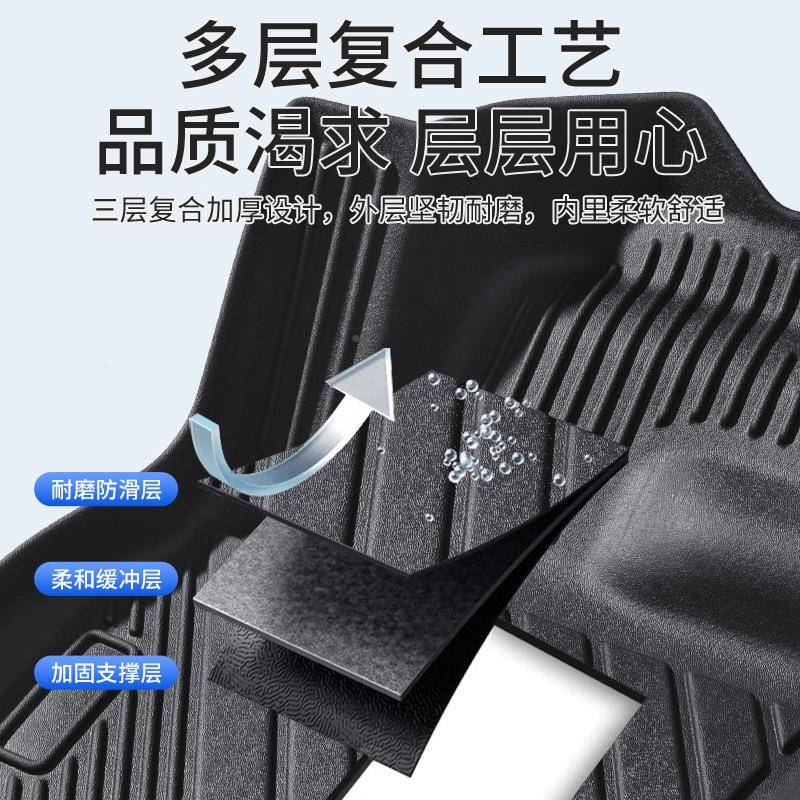 江淮IEV6E瑞风S3AXO24子57M2钇为3花仙帅铃T8悦A5和悦汽车嘉脚垫 - 图2