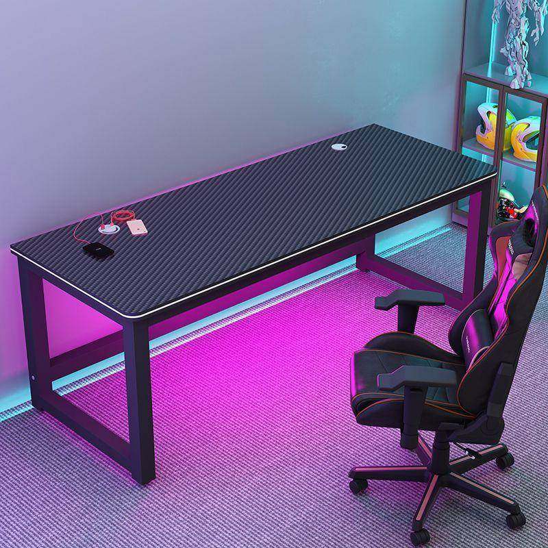 双人电竞桌简约双人台式游戏桌卧室办公桌写字台网红简易电脑桌,淘宝优惠券,粉丝福利购,淘宝优惠卷