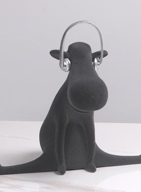 抽音乐FQS驴通艺术品桌面摆件创意现代象简约客厅设计师软饰装品