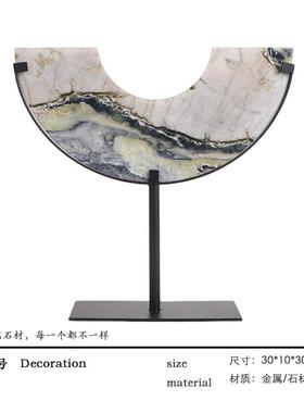 新中式家居F976M767摆客设样板装房间软品高端茶室厅酒柜玄关博古