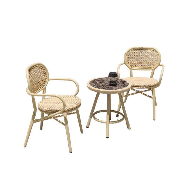 户外椅阳台花藤墅园室外别奢日式桌椅休A-1022闲铝合金腾椅三轻件,淘宝优惠券,粉丝福利购,淘宝优惠卷