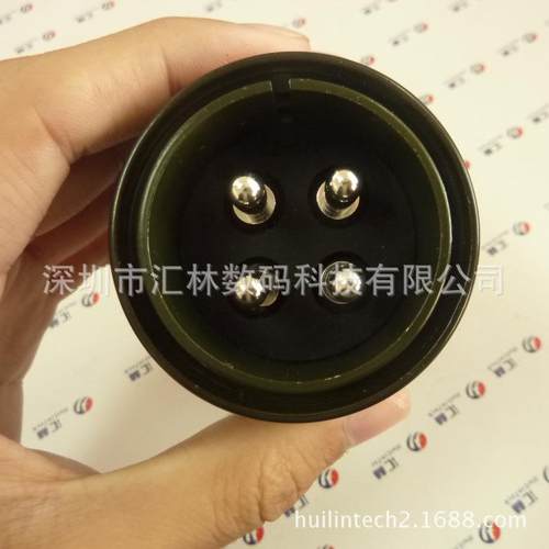 动力伺服电机连接器MS3106A32-17P配套MS3102A32-17S防水接头 - 图2