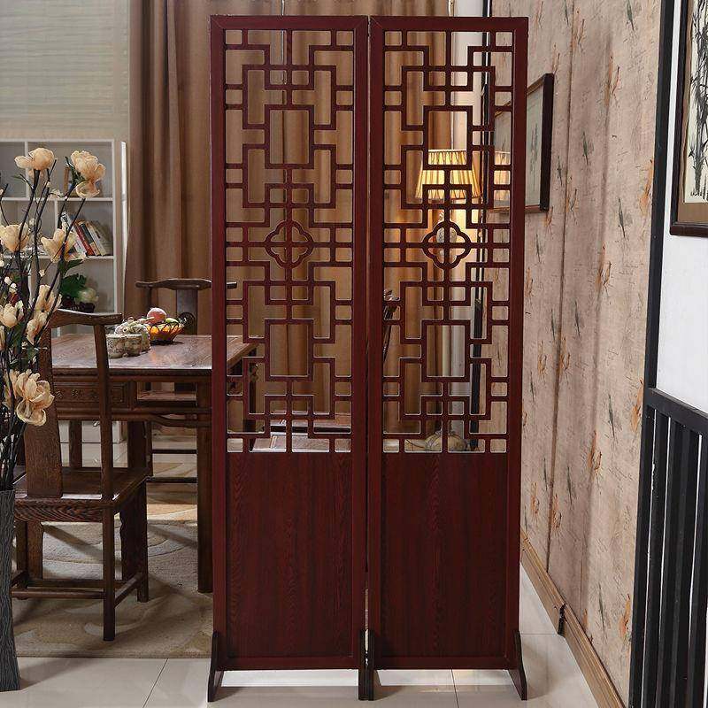 新中式屏风隔断客厅移动折叠办公室简约现代花镂空推拉卧室玄关厂,淘宝优惠券,粉丝福利购,淘宝优惠卷