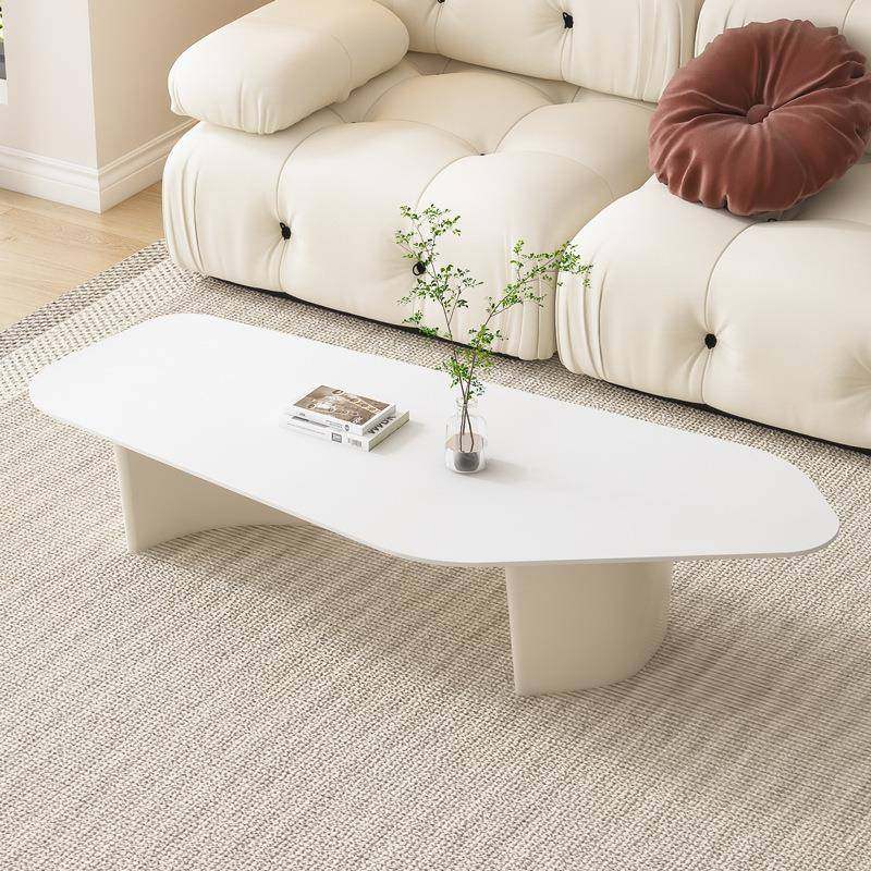 北欧不规则岩板茶几网红客厅小户型异形茶几轻奢铁艺小茶桌边几,淘宝优惠券,粉丝福利购,淘宝优惠卷