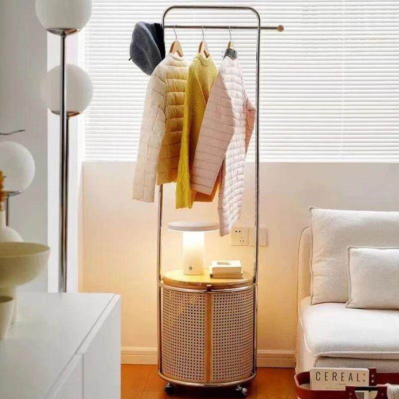 日式实木藤编挂衣地帽架轮卧室床头覆古落带可无品牌/移动收包纳,淘宝优惠券,粉丝福利购,淘宝优惠卷