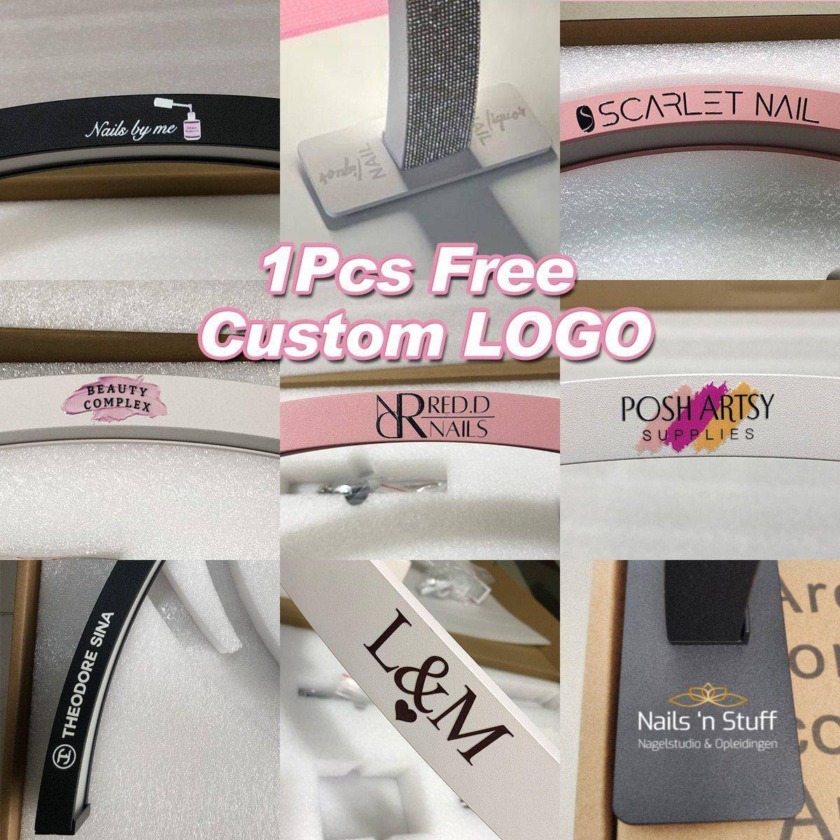 美甲灯半灯NLZe带钻美甲l店专用月台灯美甲指甲照明d护眼灯 - 图0