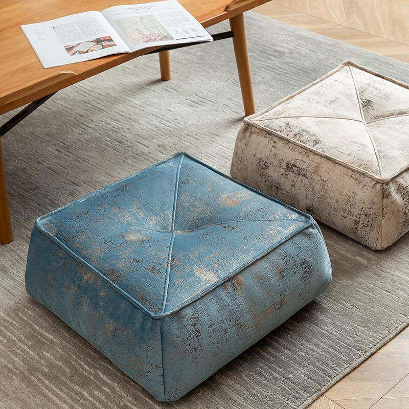 Velvet futon cushion home ground meditation cushion bay window balcony lazy sitting pillar bedroom sofa tatami