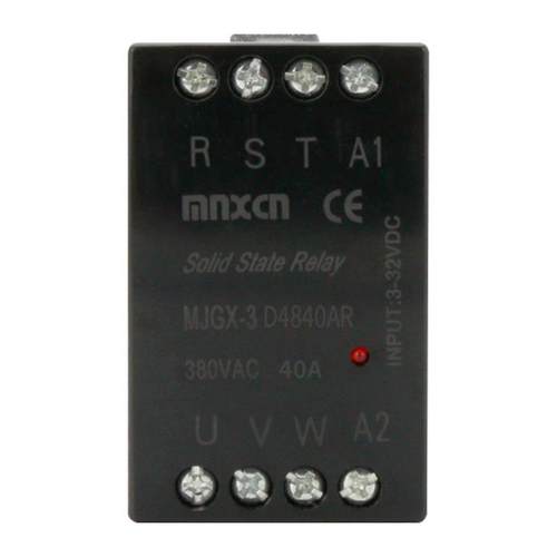 工厂MJGX-3D4820AR三相导轨式固态继电器无触点直流控直流 - 图3