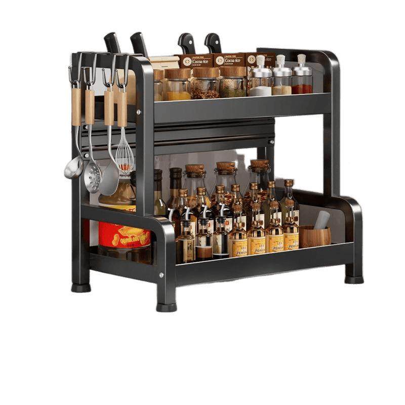 厨房置物架调料架台面酱杯鹭工厂酱油瓶调味油盐家醋佐品料收纳架,淘宝优惠券,粉丝福利购,淘宝优惠卷