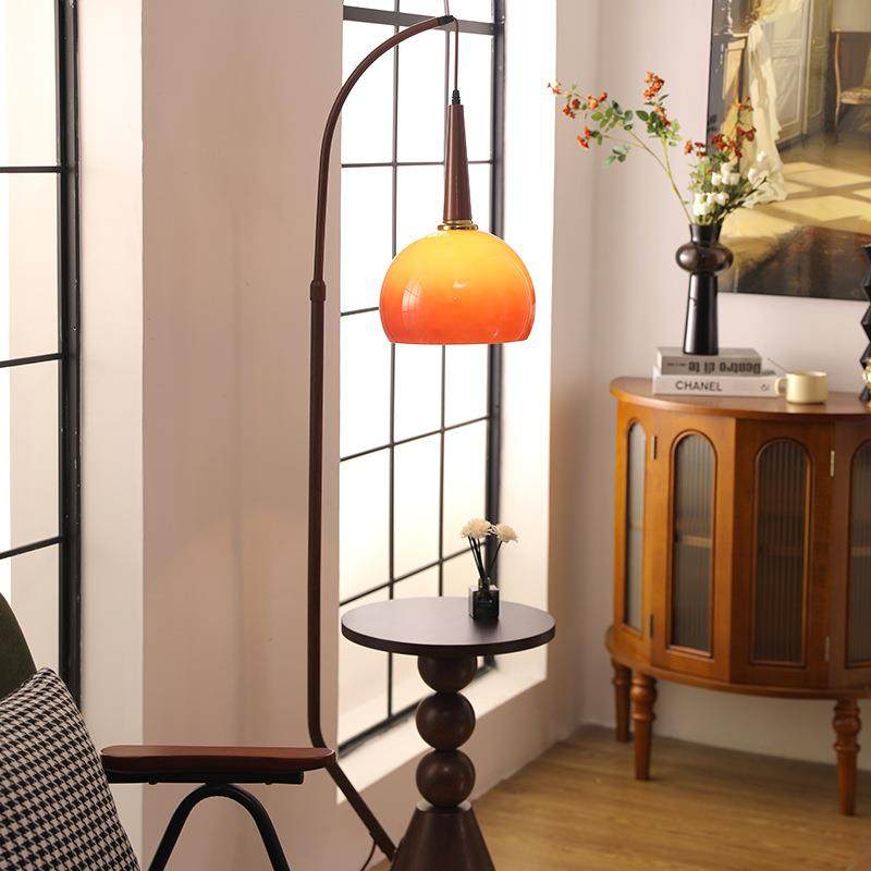 中古落地灯客厅高级感床头柜置物一体柚子灯沙发旁摆件氛围台灯,淘宝优惠券,粉丝福利购,淘宝优惠卷