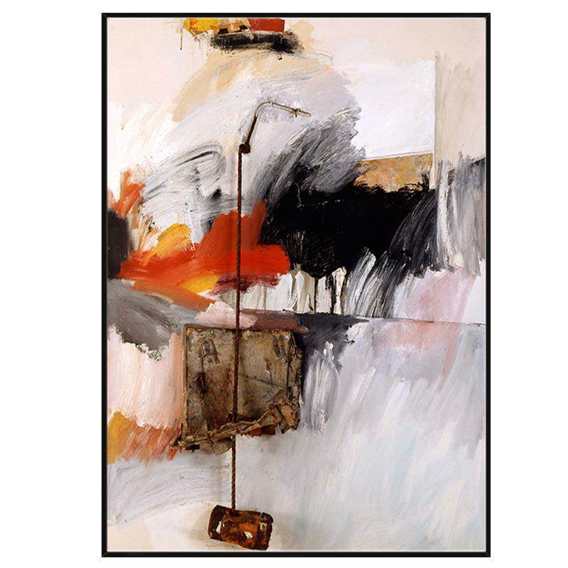 油画手绘赵无极抽象山水客厅玄关背景装饰画现代简约书房过道挂画,淘宝优惠券,粉丝福利购,淘宝优惠卷