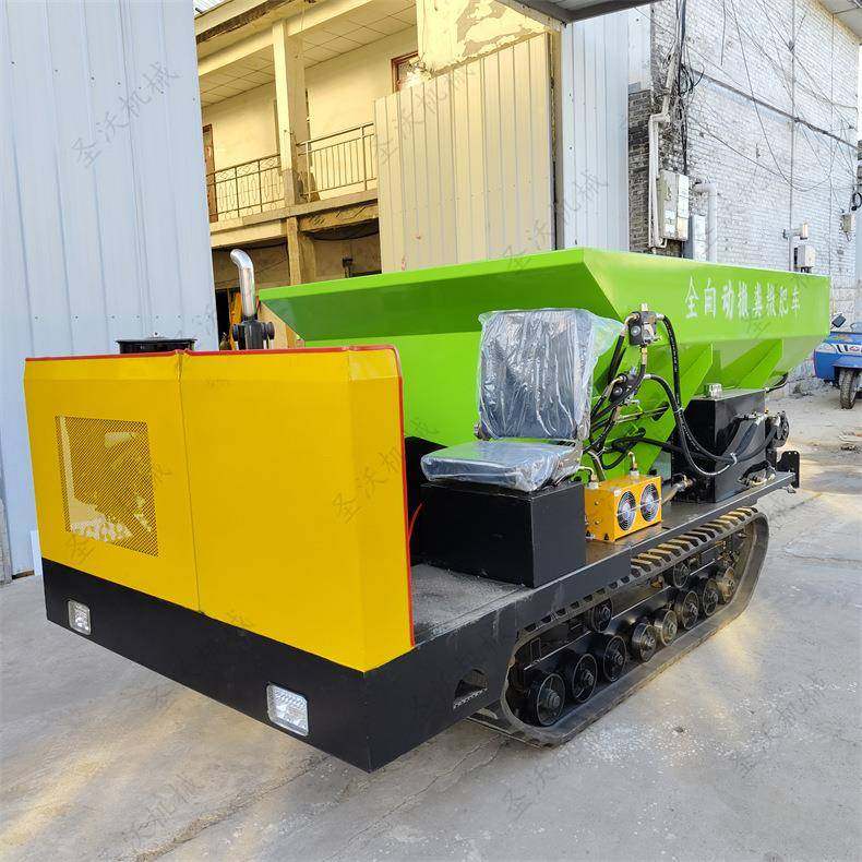 固态肥粘稠粪扬粪机履带式撒肥车鸡粪牛粪抛撒车3方撒粪车,淘宝优惠券,粉丝福利购,淘宝优惠卷