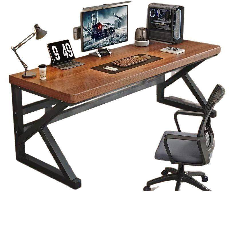 实木电脑桌台式书桌卧室家用电竞桌子长方形学生写字桌双人办公桌,淘宝优惠券,粉丝福利购,淘宝优惠卷