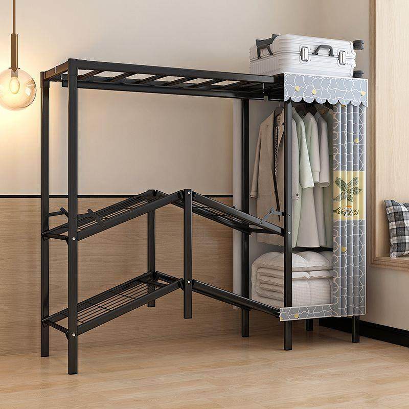 免安装衣柜家用卧室折叠简易布衣柜出租房结实耐用钢架收纳智高圆,淘宝优惠券,粉丝福利购,淘宝优惠卷