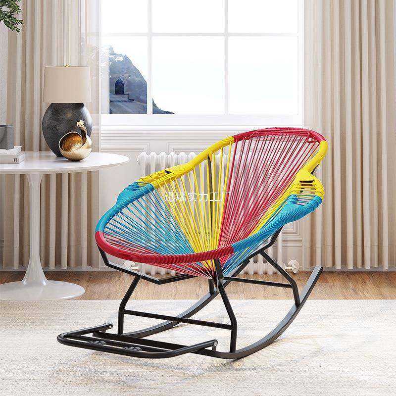 摇摇椅户外庭院逍遥椅简约摇摇椅大号彩虹摇椅家用客厅休闲躺椅,淘宝优惠券,粉丝福利购,淘宝优惠卷