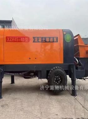 大颗粒混凝土输送泵大骨料细石地泵混泥土砂浆液压二次构造柱泵