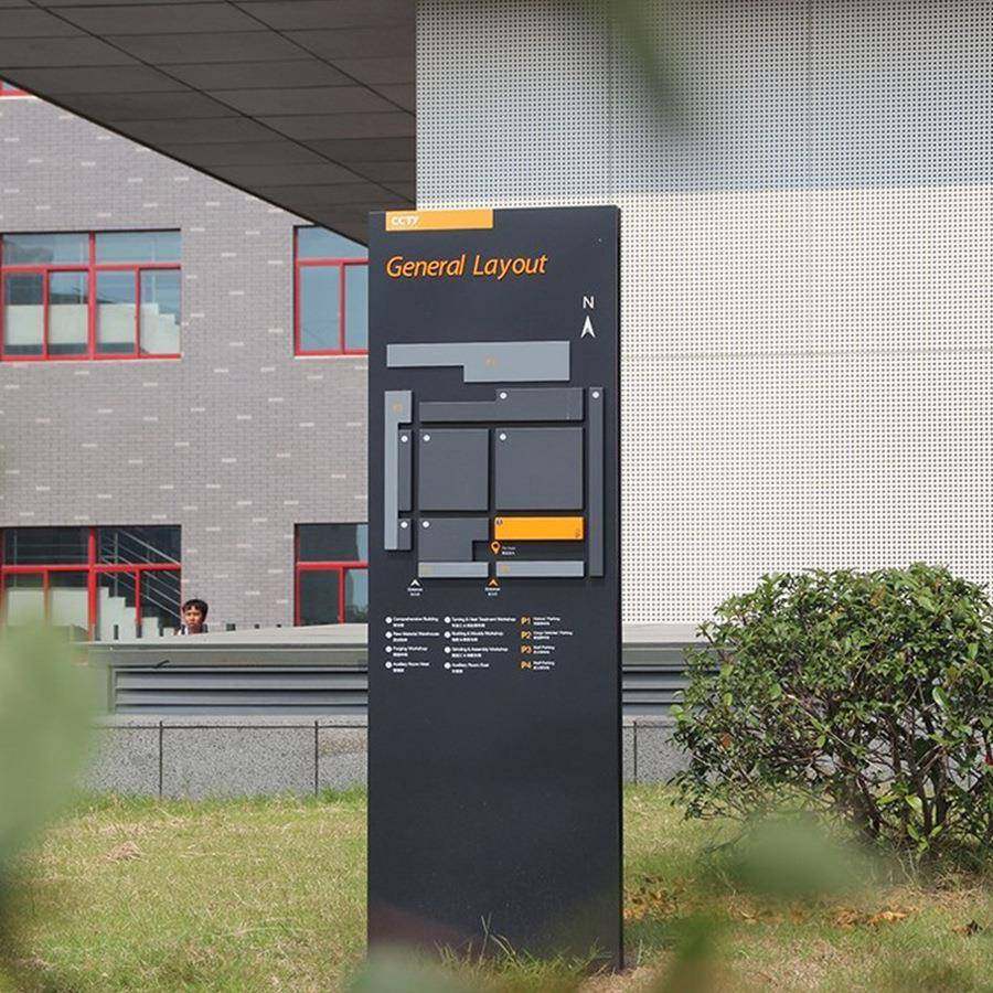 停车场立牌导向牌制作商场厂区立式不锈钢户外导视系统指示牌,淘宝优惠券,粉丝福利购,淘宝优惠卷