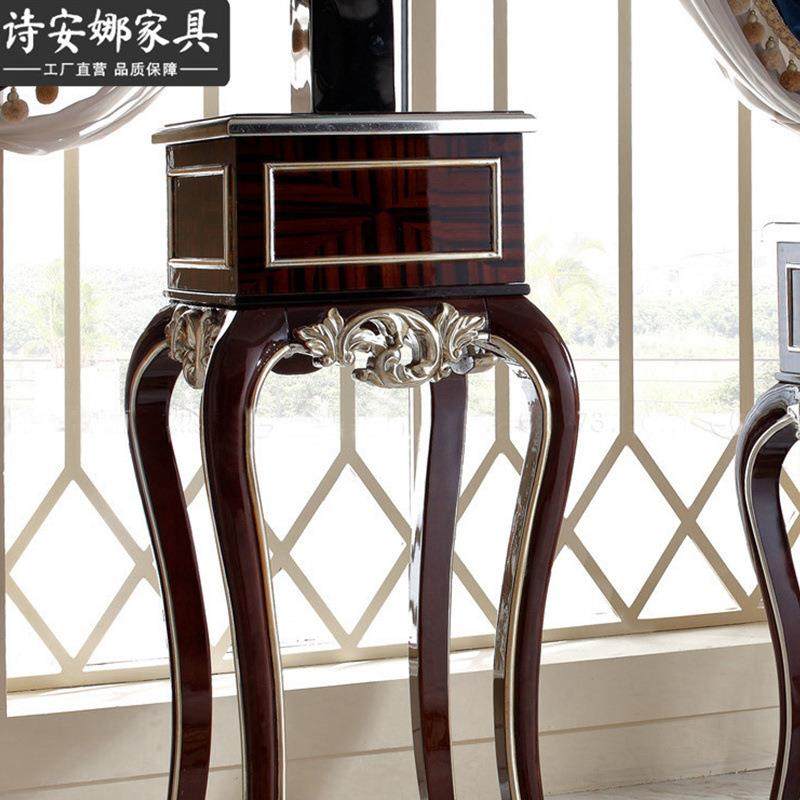 奢华欧式客厅家具大小户型新古典花几花架实木雕花,淘宝优惠券,粉丝福利购,淘宝优惠卷